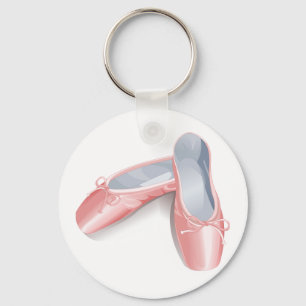 Girls Ballet Shoes Sleutelhanger