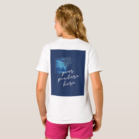 Girls' Basic T-Shirt (Dos entier)
