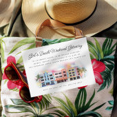 Girl's Beach Weekend Getaway Verjaardag Bacheloret Kaart