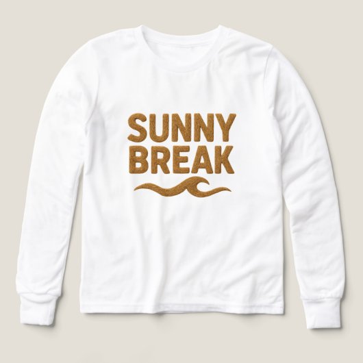 Girls Bella+Canvas Tri-blend Long Sleeve Shirt, So (Motif recto)