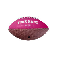Girls Birthday gift aangepast roze mini-football