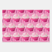 Girls Birthday Inpakpapier Vel (Voorkant 3)