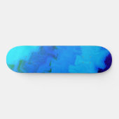 Girls Blue Tie Dye Skateboard (Horizontaal)