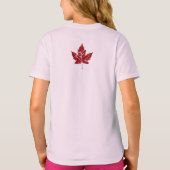 Girl's Canada Sweatshirt Kind Souvenir Shirten (Achterkant)