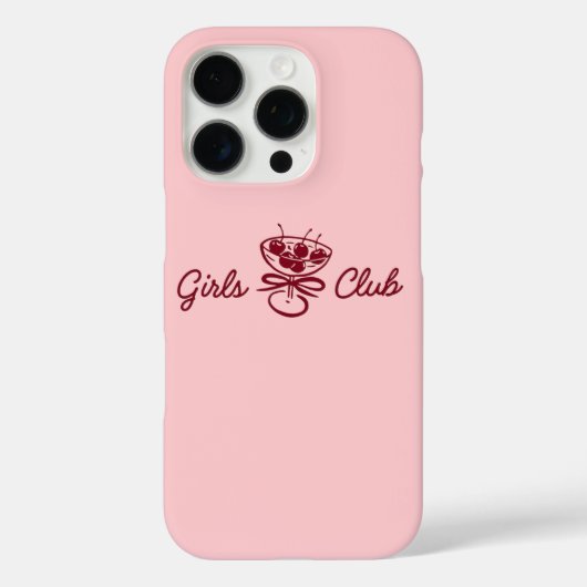 Girls Club Case-Mate iPhone Case (Achterkant)