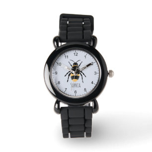 Girls Cute en Modern Bumblebee Bijen Kinder Horloge