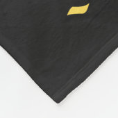 Girls Dance Musical Notes Fleece Deken (Hoek)