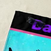 Girls Dance Pastel Beach Towel Strandlaken (In situ)