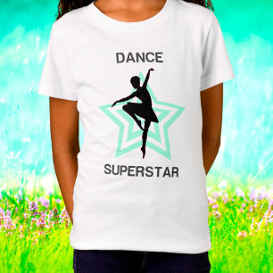 Girls Dance Superstar Ballerina T-Shirt
