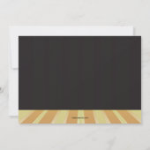 Girls Dancing Overweging Invitation Kaart (Achterkant)