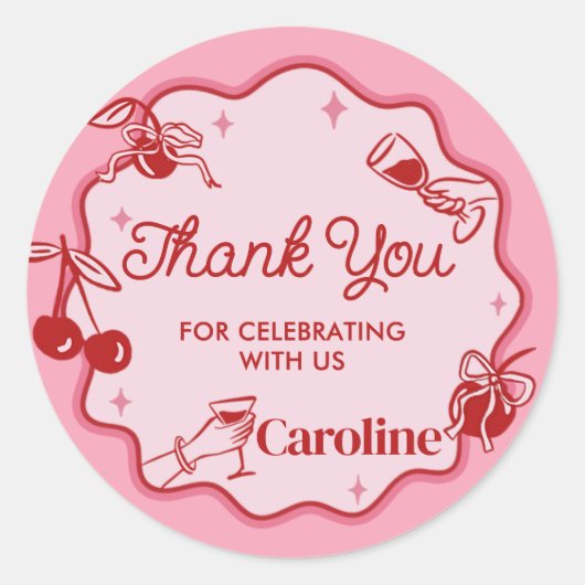 Girls Dirty Trente Anniversaire Sticker (Devant)