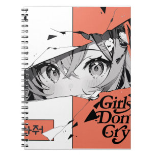 Girls Don't Cry Spiral Foto Notitieboek