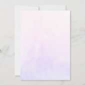 Girls Fairy 5th Birthday Party Invitation (Dos)