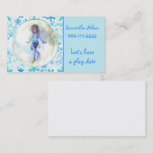 Girl's Fairy Calling card Contactkaartje (Voorkant / Achterkant)