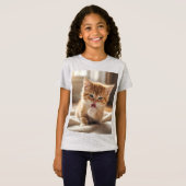 Girls' Fine Jersey T-Shirt (Devant entier)