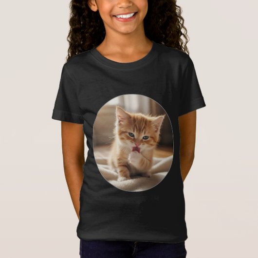 Girl's Fine Jersey T-Shirt (Devant)