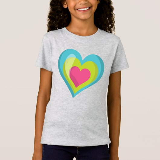 Girls' Fine Jersey T-Shirt (Voorkant)