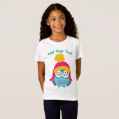 Girls' Fine Jersey T-Shirt (Voorkant volledig)