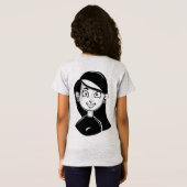 Girls' Fine Jersey T-Shirt (Achterkant volledig)