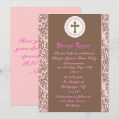 Girls First Heilige Communivitatie Kaart (Voorkant / Achterkant)