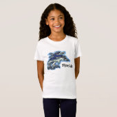 Girls Florida dolphin t-shirt (Voorkant volledig)