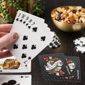 Girls Game Night | Game on Dames Queen of Hearts Pokerkaarten (Insitu)