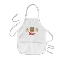Girls Gingerbrood Schort, Schort