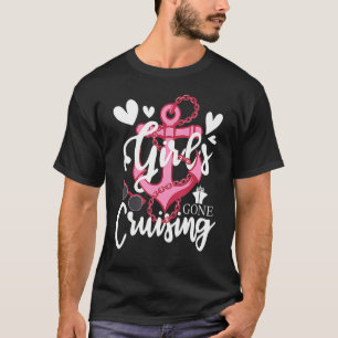 Girls Gone Cruise Ship Cruiser Grils Tri T-shirt