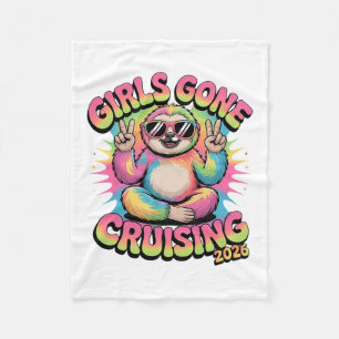 Girls Gone Cruising 2026 Cruise Vakantie Trip Slot Fleece Deken