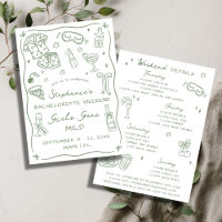 Girls Gone Mild Bachelorette Feest Itinerary Sage