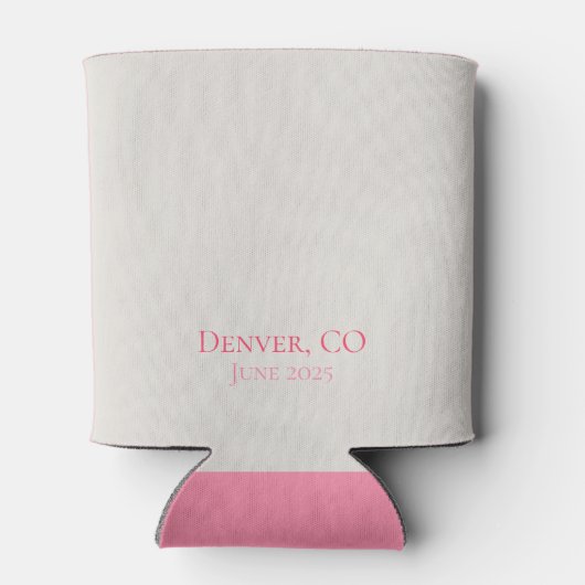 Girls Gone Mild - Custom Bachelorette Design Blikjeskoeler (Achterkant)