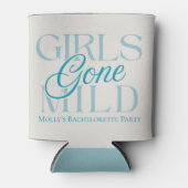Girls Gone Mild - Custom Bachelorette Design Blikjeskoeler (Voorkant)