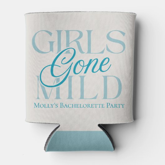 Girls Gone Mild - Custom Bachelorette Design Blikjeskoeler (Voorkant)