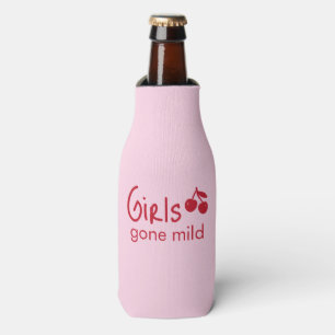 Girls Gone Mild Roze en Kersenrode Meisjesuitgansf Flesjeskoeler