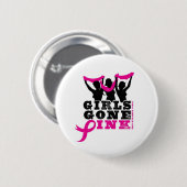 Girls Gone Pink Button (Voorkant /achterkant)