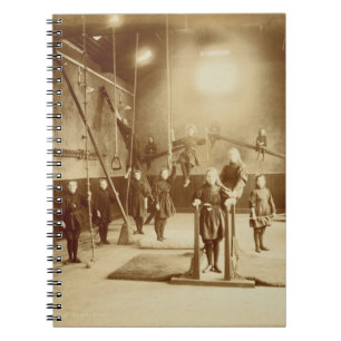 Girl's Gymnasium bij de Doaf and Dumb Institution Notitieboek