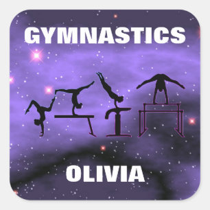 Girls Gymnastique Événements Stickers