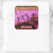 Girls Gymnastique Événements Stickers (Sac)