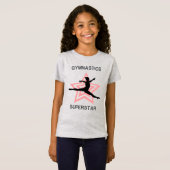 Girls Gymnastique Superstar Leap T-shirt (Devant entier)