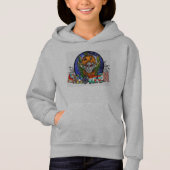 Girls' halloween pullover hoodie (Devant)