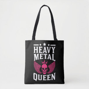 Girls Heavy Metal Queen Rock en Roll Draagtas