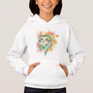 Girl's Hooded Pullover - Sleuf