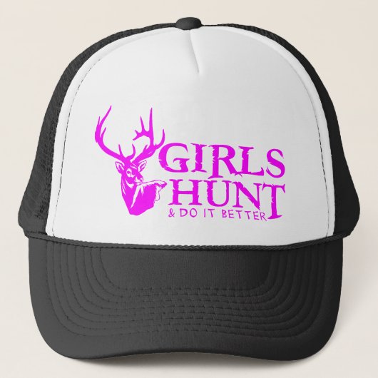 GIRLS HUNT DEER TRUCKER PET (Voorkant)