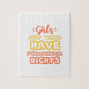 girls just wanna have fundamental human rights legpuzzel