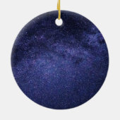 Girls Karate Galaxy Keramisch Ornament (Achterkant)