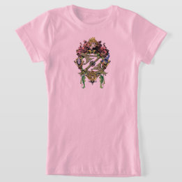 Girl's Klassieke Tovenaar van het Oz Royalty-T-shi T-shirt