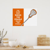 Girls Lacrosse Poster (Keuken)