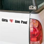 Girls Love Ron Paul Bumpersticker (Op Truck)