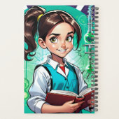 Girls Love Science! Planner (Achterkant)