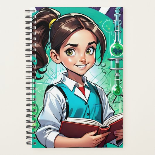 Girls Love Science! Planner (Voorkant)